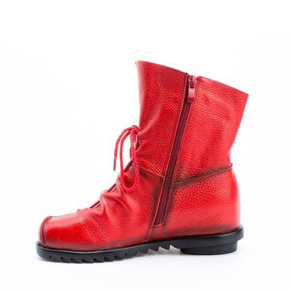 2020 vintage style genuine leather women boots flat booties soft cowhide women's shoes front zip ankle boots zapatos mujer y200723, Black
2020 vintage style genuine leather women boots flat booties soft cowhide women's shoes front zip ankle boots zapatos mujer y200723, Black