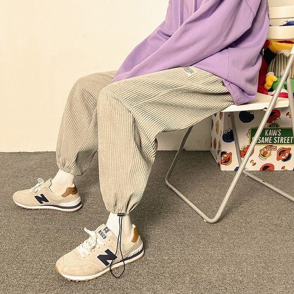 2020 new winter fashion brand corduroy loose size korean fashion plush student harlan legged pants men's pants, Black
2020 new winter fashion brand corduroy loose size korean fashion plush student harlan legged pants men's pants, Black