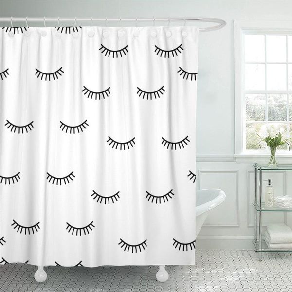 shower curtains lash closed eyes black cute pattern beauty white curtain waterproof polyester 60 x 72 inches set with hooks1
shower curtains lash closed eyes black cute pattern beauty white curtain waterproof polyester 60 x 72 inches set with hooks1