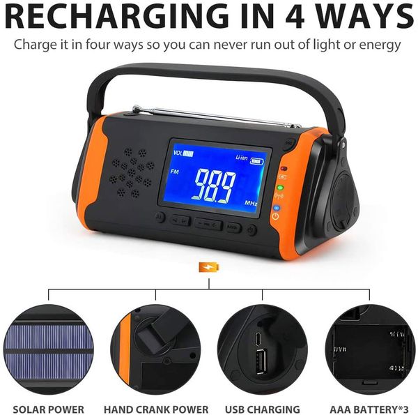 guangzhou juropin multifunctional emergency portable radio power solar hand crank dynamo cahrger factory price
guangzhou juropin multifunctional emergency portable radio power solar hand crank dynamo cahrger factory price