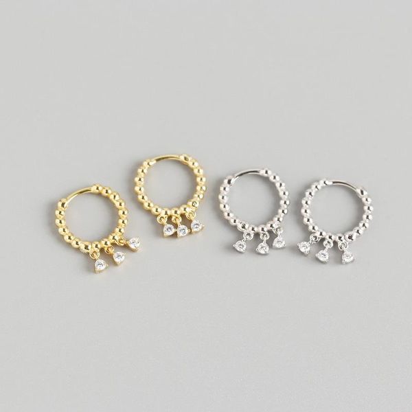 hoop & huggie fashion 100% s925 sterling silver jewelry zircon bead tassel round earring ornaments women party wedding gift, Golden;silver
hoop & huggie fashion 100% s925 sterling silver jewelry zircon bead tassel round earring ornaments women party wedding gift, Golden;silver