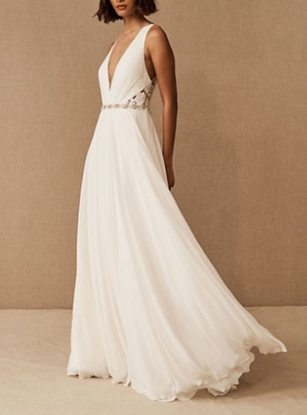 fashion lace deep v-neck sheer back wedding dresses a-line vintage country style bridal gowns sleeveless chiffon wedding bride dress formal, Black
fashion lace deep v-neck sheer back wedding dresses a-line vintage country style bridal gowns sleeveless chiffon wedding bride dress formal, Black
