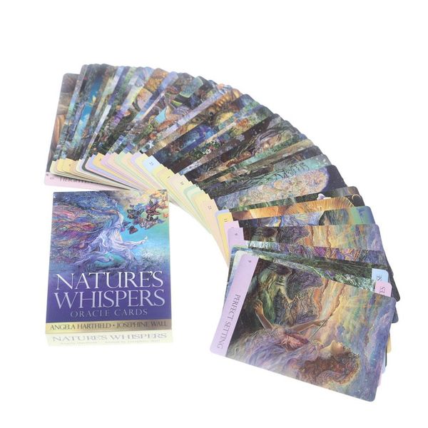 50 pcs oracle tarot cards natures whispers oracle card board deck games palying cards for party game bbyyfz lipper
50 pcs oracle tarot cards natures whispers oracle card board deck games palying cards for party game bbyyfz lipper