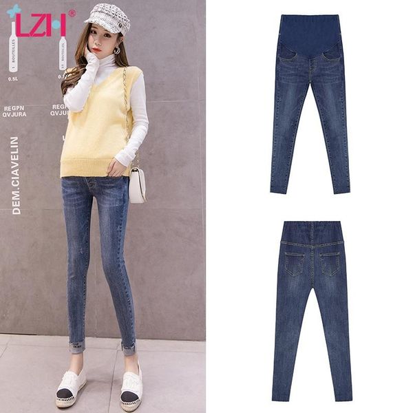 lzh maternity clothing 2020 autumn new maternity skinny leggings jeans embroidered rolled trousers for pregnant womens, White
lzh maternity clothing 2020 autumn new maternity skinny leggings jeans embroidered rolled trousers for pregnant womens, White