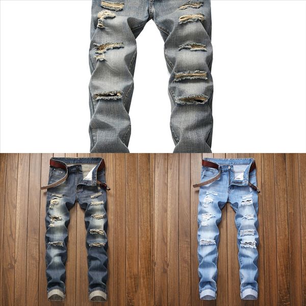 xx6ly overall brand jeans men slim straight denim men's fashion hole jeans casual denim jeans for man slim fit new brands jean homme, Black
xx6ly overall brand jeans men slim straight denim men's fashion hole jeans casual denim jeans for man slim fit new brands jean homme, Black
