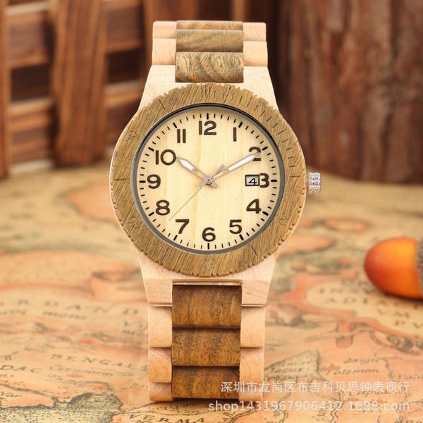calendar, maple room, digital sandalwood, new face, wooden watch, men's quartz watch 2021c6oi6w7u, Slivery;brown
calendar, maple room, digital sandalwood, new face, wooden watch, men's quartz watch 2021c6oi6w7u, Slivery;brown