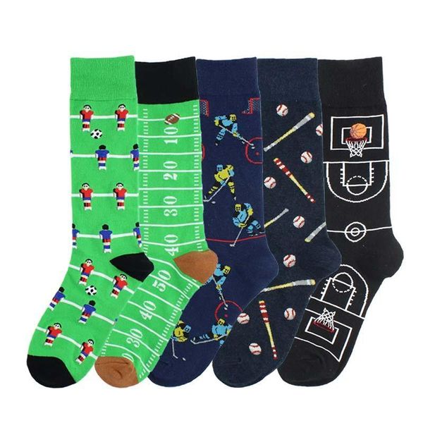 warm socks new cartoon men's socks fashion creative basketball sports pattern cotton men's long tube designer, Black
warm socks new cartoon men's socks fashion creative basketball sports pattern cotton men's long tube designer, Black