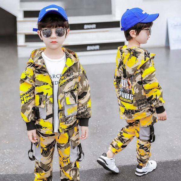 kids boy clothes sets spring autumn new fashion camouflage game style hooded children clothing for boys tracksuit 2-12year 201031, White
kids boy clothes sets spring autumn new fashion camouflage game style hooded children clothing for boys tracksuit 2-12year 201031, White