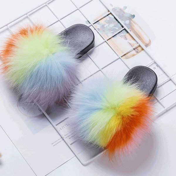slippers summer ladies real fur female indoor fluffy plush flat shoes women's raccoon slides outdoor casual beach sandals1, Black
slippers summer ladies real fur female indoor fluffy plush flat shoes women's raccoon slides outdoor casual beach sandals1, Black