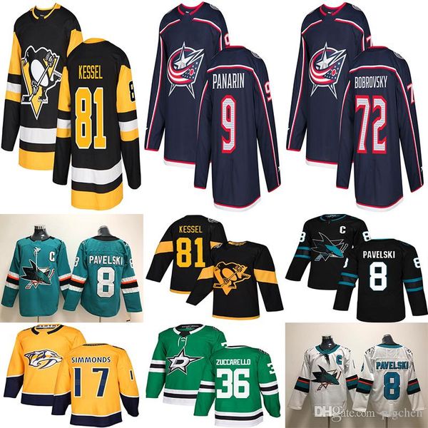 2019 hockey jerseys pittsburgh penguins 81 phil kessel san jose sharks #8 joe pavelski 9 artemi panarin 72 sergei bobrovsky jerseys, Black;red
2019 hockey jerseys pittsburgh penguins 81 phil kessel san jose sharks #8 joe pavelski 9 artemi panarin 72 sergei bobrovsky jerseys, Black;red