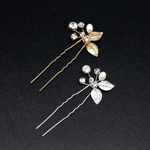 2020 wedding bridesmaid style accessories simple delicate women hair stick hand woven alloy leaf pin hairpin u-shaped hair clip, Golden;silver
2020 wedding bridesmaid style accessories simple delicate women hair stick hand woven alloy leaf pin hairpin u-shaped hair clip, Golden;silver