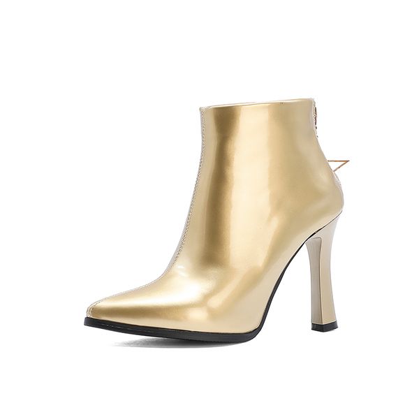 2021 the new party show style to ink ankle pink red zipper gold in high heels robust women's riding boots 2g5n, Black
2021 the new party show style to ink ankle pink red zipper gold in high heels robust women's riding boots 2g5n, Black
