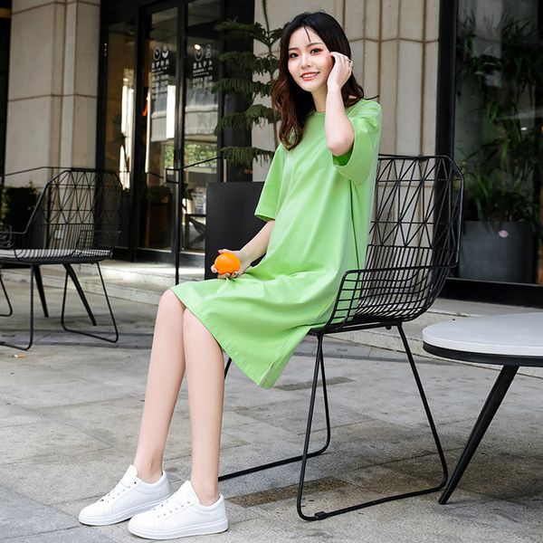 maternity dresses women's short sleeve cute soft cotton dress women grossesse pregnanty casual clothes plus size lj201123, White
maternity dresses women's short sleeve cute soft cotton dress women grossesse pregnanty casual clothes plus size lj201123, White