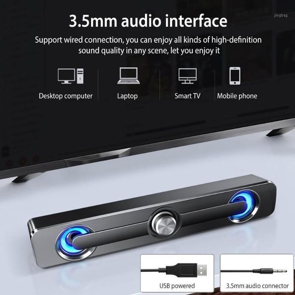 soundbar usb speaker portable desksubwoofer computer stereo audio bar universal 3.5mm jack for smart phone1
soundbar usb speaker portable desksubwoofer computer stereo audio bar universal 3.5mm jack for smart phone1