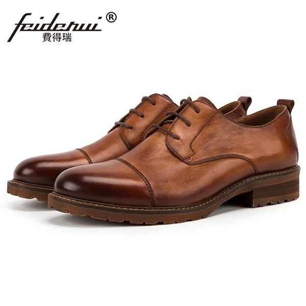 new arrival man formal dress platform shoes genuine leather handcrafted derby wedding office round toe men's cap toe flats ss439, Black
new arrival man formal dress platform shoes genuine leather handcrafted derby wedding office round toe men's cap toe flats ss439, Black