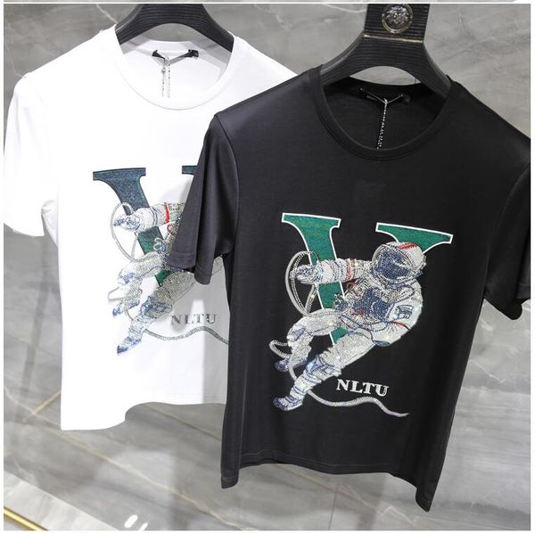 comfortable cotton men's t-shirts sequins fashion new brand drill short sleeve geometric and v pattern, White;black
comfortable cotton men's t-shirts sequins fashion new brand drill short sleeve geometric and v pattern, White;black