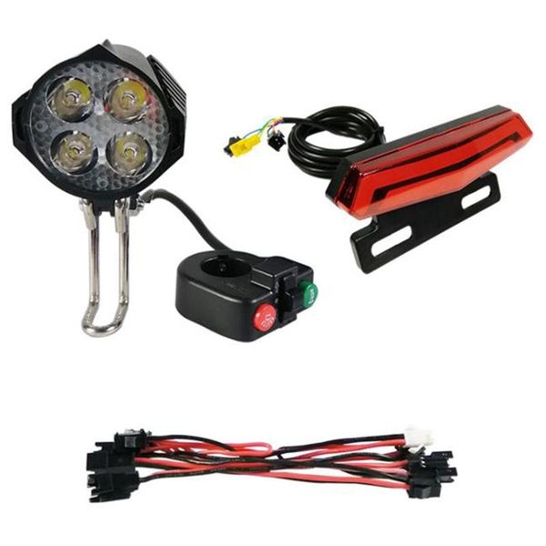 12v-80v led front light with built-in horn 36v-60v 5w rear light with brake and turn function switch for electric bike
12v-80v led front light with built-in horn 36v-60v 5w rear light with brake and turn function switch for electric bike