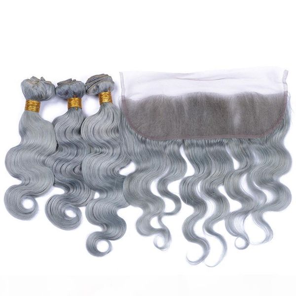 brazilian silver grey human hair wefts with lace frontal 13x4" body wave pure gray virgin human hair 3bundles with full lace frontal cl, Black;brown
brazilian silver grey human hair wefts with lace frontal 13x4" body wave pure gray virgin human hair 3bundles with full lace frontal cl, Black;brown
