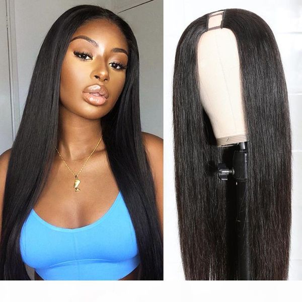 u part wig straight human hair for women natural wigs human hair wig brazilian remy middle u shape deep part wigs ing, Black;brown
u part wig straight human hair for women natural wigs human hair wig brazilian remy middle u shape deep part wigs ing, Black;brown