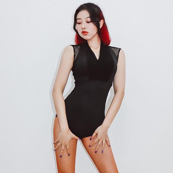 stage wear latin dance adults sleeveless bodysuit women dancing leotard rumba cha samba tango salsa practice clothes, Black;red
stage wear latin dance adults sleeveless bodysuit women dancing leotard rumba cha samba tango salsa practice clothes, Black;red