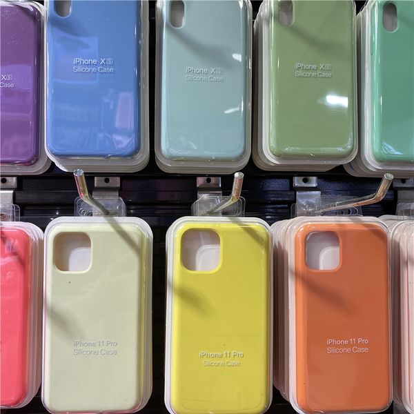 10pcs/lot ome liquid silicone soft multicolor macaron rainbow phone case for iphone 12 11 pro se 2020 xs max xr
10pcs/lot ome liquid silicone soft multicolor macaron rainbow phone case for iphone 12 11 pro se 2020 xs max xr