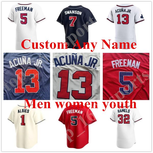 2021 freddie an jersey 7 dansby swanson 13 ronald acuna jr. 27 austin riley 1 ozzie albies 10 chipper jones baseball jerseys custom men wome, Blue;black
2021 freddie an jersey 7 dansby swanson 13 ronald acuna jr. 27 austin riley 1 ozzie albies 10 chipper jones baseball jerseys custom men wome, Blue;black