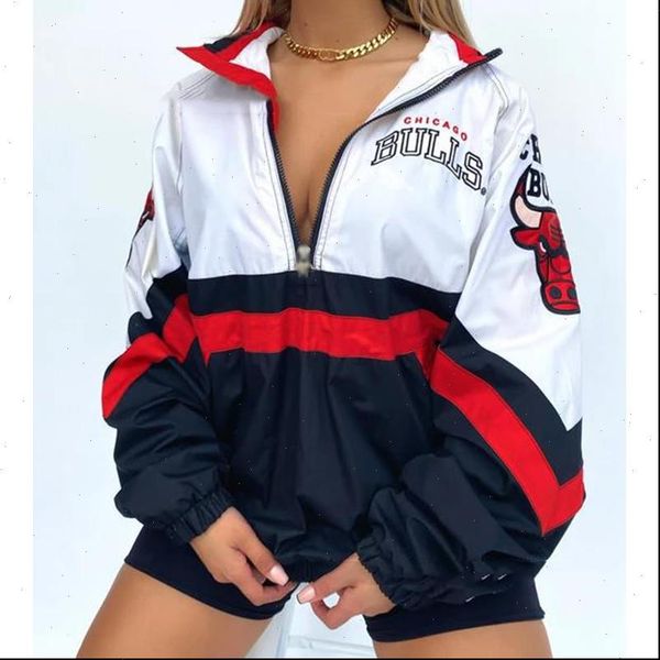 white black spliced vintage letter print sweatshirt women brand design loose oversized zip up collar casual girls new streetwear
white black spliced vintage letter print sweatshirt women brand design loose oversized zip up collar casual girls new streetwear