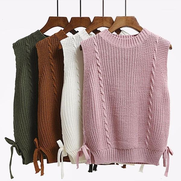 women's vests sweater vest female spring and autumn college style korean version 2021 wave waistcoat sleeveless wool student vest1, Black;white
women's vests sweater vest female spring and autumn college style korean version 2021 wave waistcoat sleeveless wool student vest1, Black;white