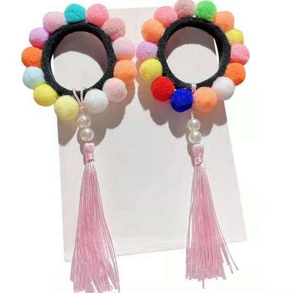 hair accessories 2 pretty tip elastic string pom ball girls ponytail baby children pompom sweetness rubber band head, Slivery;white
hair accessories 2 pretty tip elastic string pom ball girls ponytail baby children pompom sweetness rubber band head, Slivery;white