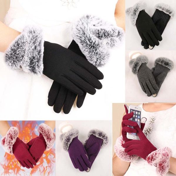 five fingers gloves women full finger faux fur thicken winter warm mittens female cashmere hand warmer guantes mujer, Blue;gray
five fingers gloves women full finger faux fur thicken winter warm mittens female cashmere hand warmer guantes mujer, Blue;gray