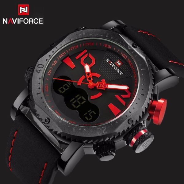 wristwatches naviforce 2021 brand waterproof men leather sport watch dual time quartz analog wristwatch male clock relogio masculino, Slivery;brown
wristwatches naviforce 2021 brand waterproof men leather sport watch dual time quartz analog wristwatch male clock relogio masculino, Slivery;brown