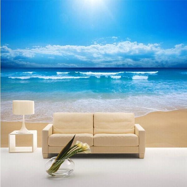dropship custom mural 3d sea view large mural living room tv background wallpaper blue sea white clouds sunshine beach wallpaper
dropship custom mural 3d sea view large mural living room tv background wallpaper blue sea white clouds sunshine beach wallpaper