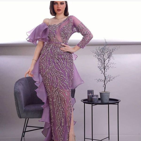 aso ebi 2020 arabic lilac luxurious evening dresses beaded sheath prom dresses elegant formal party second reception gowns zj299, Black;red
aso ebi 2020 arabic lilac luxurious evening dresses beaded sheath prom dresses elegant formal party second reception gowns zj299, Black;red