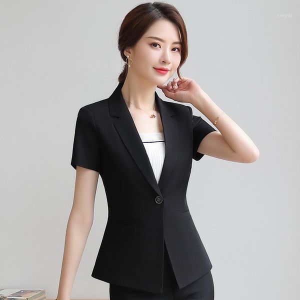 spring and summer new professional wear female suit suit female work clothes commuting clothing1, White;black
spring and summer new professional wear female suit suit female work clothes commuting clothing1, White;black