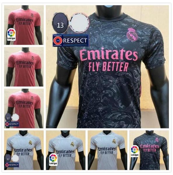 20/21 player version real madrid soccer jersey 20 21 away hazard kroos modric ramos shirt marcelo asensio isco football unifo shirts, Black;yellow
20/21 player version real madrid soccer jersey 20 21 away hazard kroos modric ramos shirt marcelo asensio isco football unifo shirts, Black;yellow