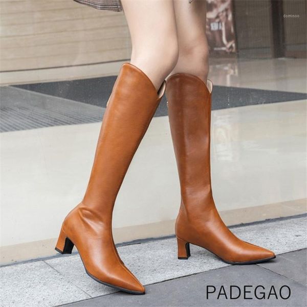 2020 women's boot yellow zipper knee high heel boots casual concise fashion women boots1, Black
2020 women's boot yellow zipper knee high heel boots casual concise fashion women boots1, Black