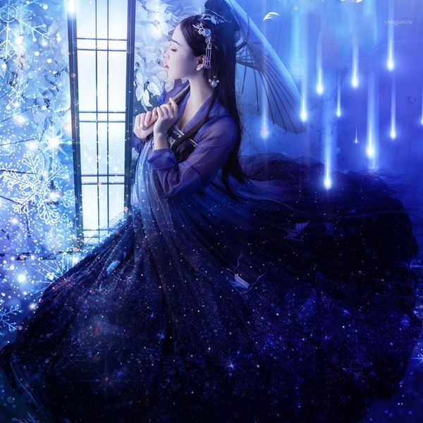 women starry sky hanfu ancient chinese tang dynasty vintage hanfu dresses fairy princess costume outfit for lady dl53391, Black;red
women starry sky hanfu ancient chinese tang dynasty vintage hanfu dresses fairy princess costume outfit for lady dl53391, Black;red