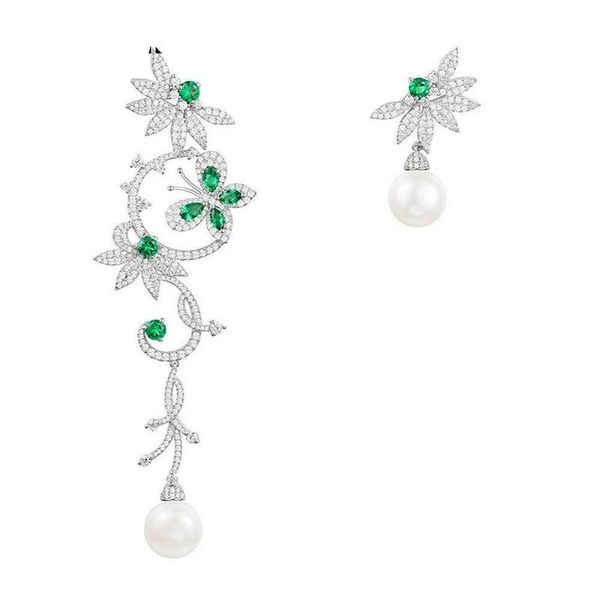 2021 and pearl asymmetric earrings wedding silver 925 sterling jewelry mint green rings butterflies flowers gifts for women, Golden;silver
2021 and pearl asymmetric earrings wedding silver 925 sterling jewelry mint green rings butterflies flowers gifts for women, Golden;silver