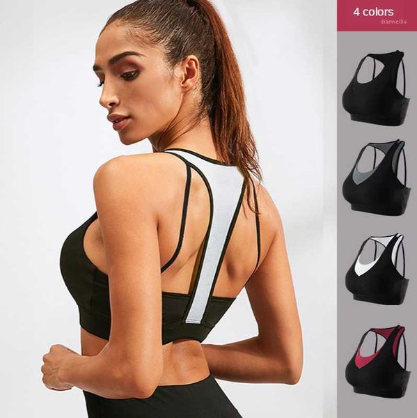 running jerseys women sports bra fitness vest type underwear beauty back breathable shockproof yoga quick-dry1, Black;blue
running jerseys women sports bra fitness vest type underwear beauty back breathable shockproof yoga quick-dry1, Black;blue