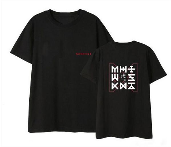 kpop monsta x the code concert same printing o neck short sleeve t shirt for summer fashion loose t shirt 4, White
kpop monsta x the code concert same printing o neck short sleeve t shirt for summer fashion loose t shirt 4, White