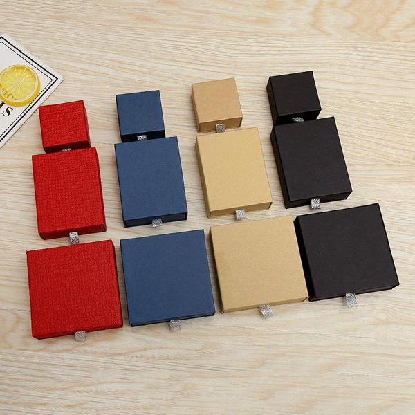 kraft paper red black earring necklace drawer style jewelry box for bracelet ring gift with black sponge jewelry boxes 1set, Pink;blue
kraft paper red black earring necklace drawer style jewelry box for bracelet ring gift with black sponge jewelry boxes 1set, Pink;blue