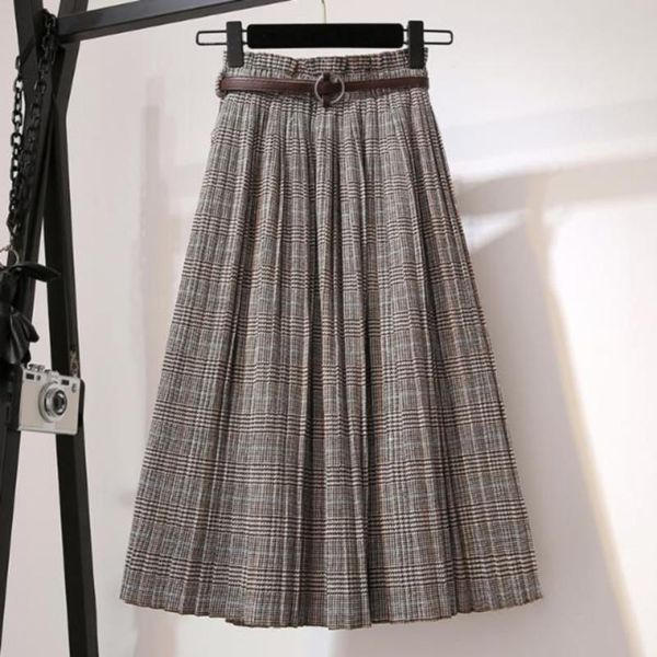 skirts autumn winter women a-line pleated woolen skirt female korean streetwear sweet vintage long wool mujer plus size m-3xl, Black
skirts autumn winter women a-line pleated woolen skirt female korean streetwear sweet vintage long wool mujer plus size m-3xl, Black