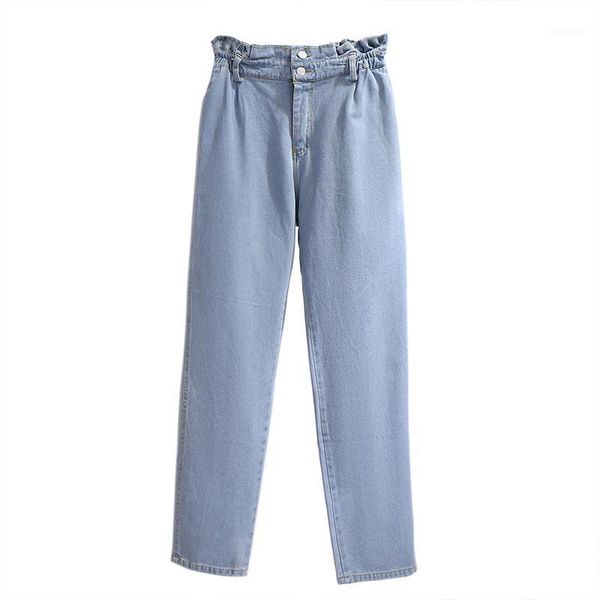women's jeans 2021 women's summer casual blue button elastic waist loose plus size harlan pants for women
women's jeans 2021 women's summer casual blue button elastic waist loose plus size harlan pants for women