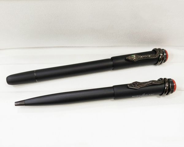 yamalang matte black roller ball pen ballpoint pens with snake clip office stationery supplies luxurs write refill-pe315u
yamalang matte black roller ball pen ballpoint pens with snake clip office stationery supplies luxurs write refill-pe315u