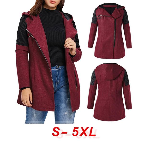 2020 autumn and winter long black coat women zipper long sleeve hooded jackets casual female warm slim outwear clothes
2020 autumn and winter long black coat women zipper long sleeve hooded jackets casual female warm slim outwear clothes