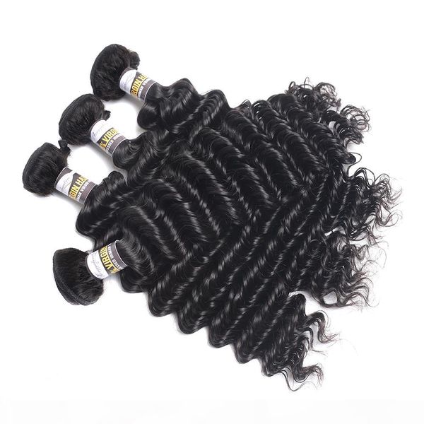 10a deep wave hair products indian deep wave 100% human hair bundles 8"-28" natural color 3pc remy hair ing, Black
10a deep wave hair products indian deep wave 100% human hair bundles 8"-28" natural color 3pc remy hair ing, Black