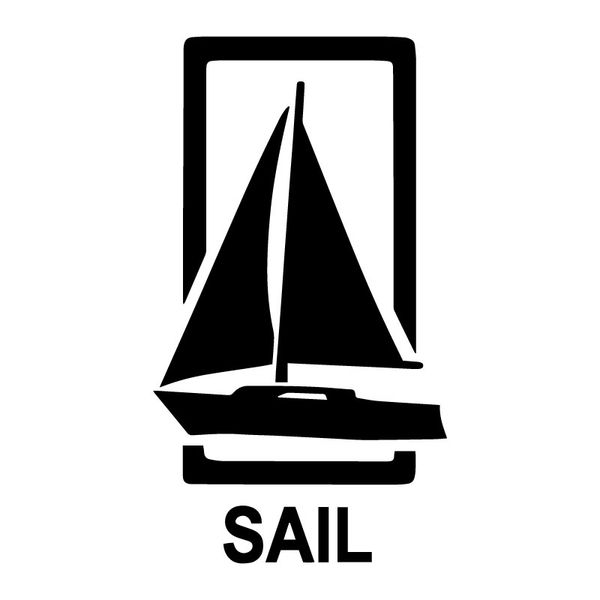 9.7cm*17.3cm sailing sail sailboat body of car vinyl decal car sticker black/silver c31-0474
9.7cm*17.3cm sailing sail sailboat body of car vinyl decal car sticker black/silver c31-0474