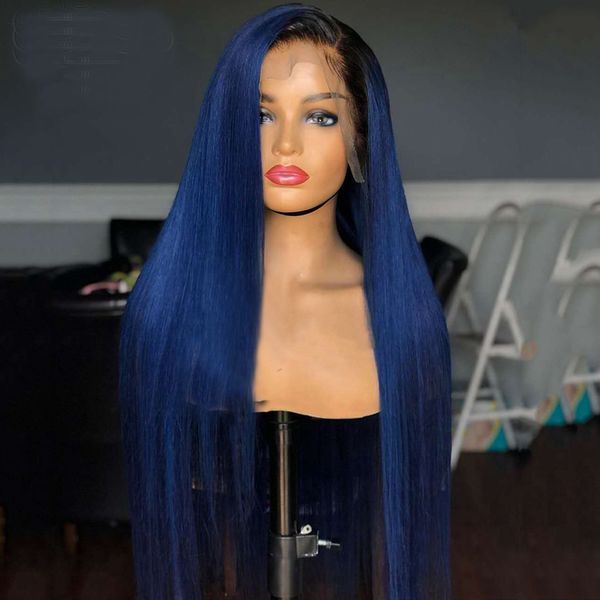 synthetic lace front wigs for women ombre black blue color straight wigs for daily use heat resistant darker blue fiber hair, Black;brown
synthetic lace front wigs for women ombre black blue color straight wigs for daily use heat resistant darker blue fiber hair, Black;brown