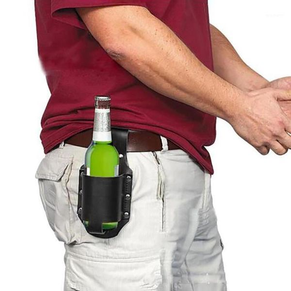 storage bags 1pcs portable pu leather metal holster bottle waist beer belt bag handy wine bottles beverage can holder1
storage bags 1pcs portable pu leather metal holster bottle waist beer belt bag handy wine bottles beverage can holder1