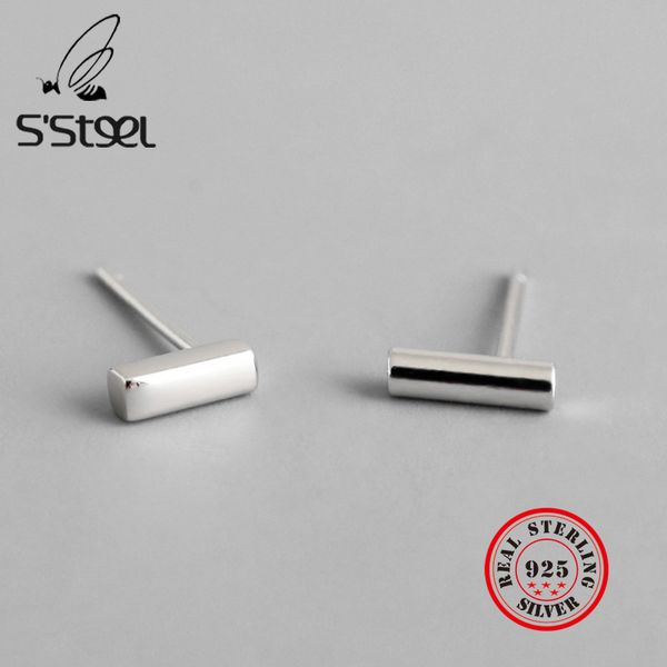 stud s'steel small sutd earring 925 sterling silver earrings for women concise earing pendientes plata de ley mujer fine jewelry, Golden;silver
stud s'steel small sutd earring 925 sterling silver earrings for women concise earing pendientes plata de ley mujer fine jewelry, Golden;silver